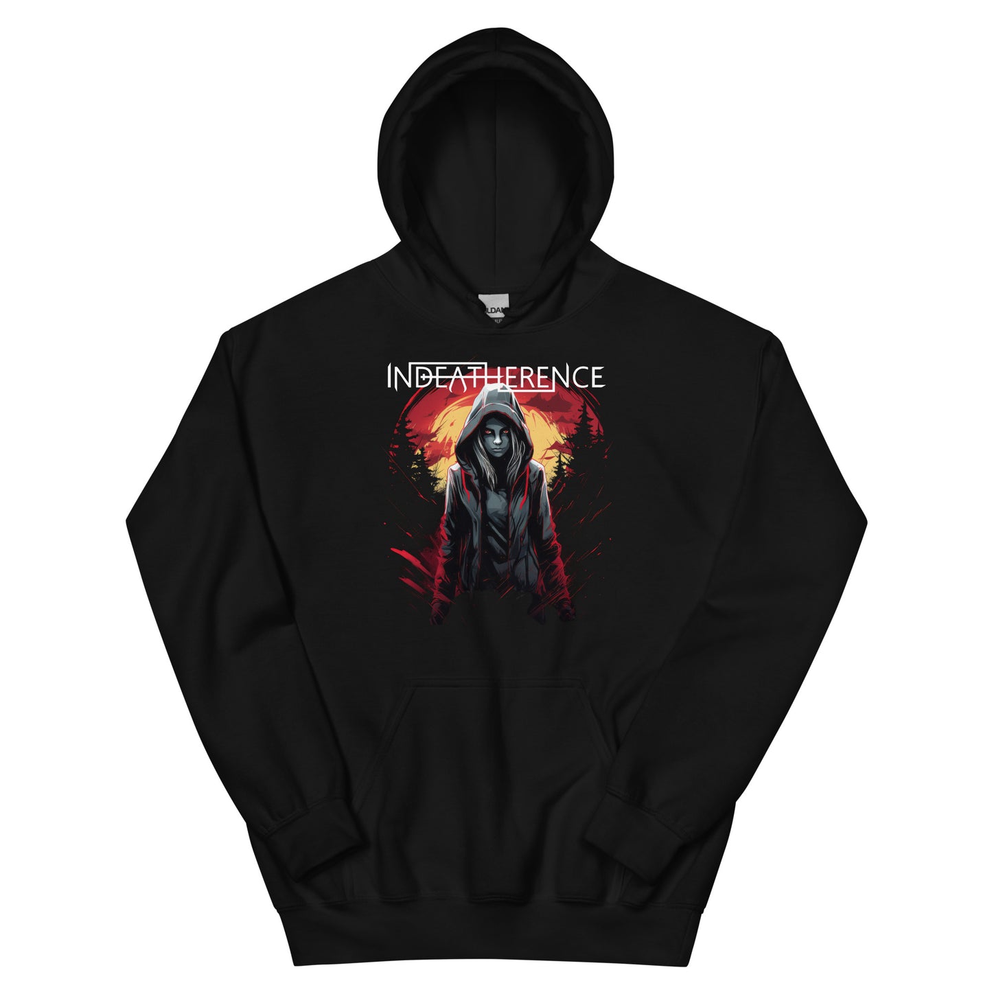 "And From The Shadows They Shall Rise" HOODIE - RED