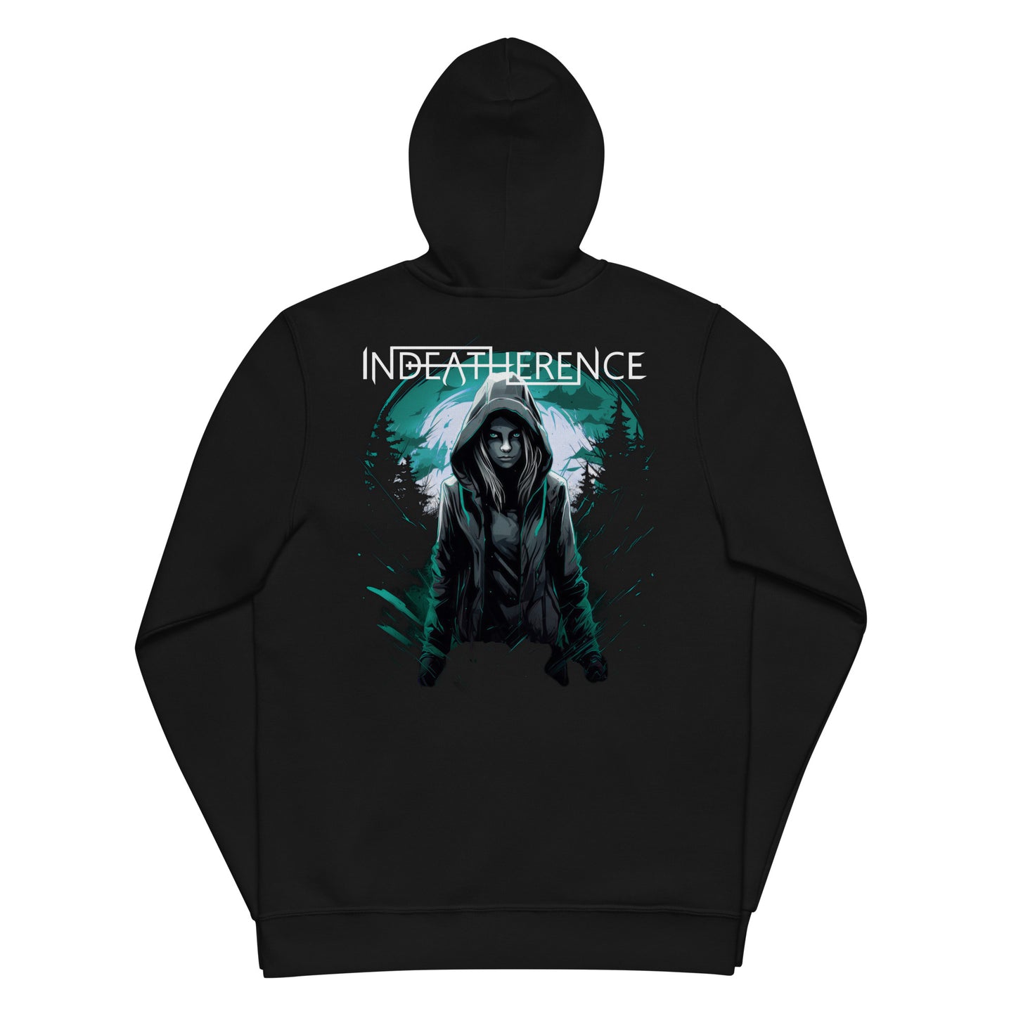 "And From The Shadows They Shall Rise" ZIP HOODIE - GREEN