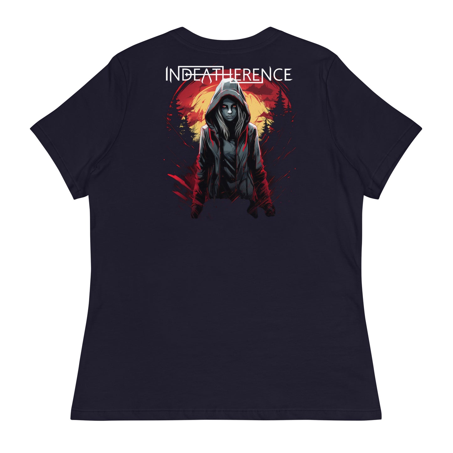 "And From The Shadows They Shall Rise" GIRLY SHIRT - RED